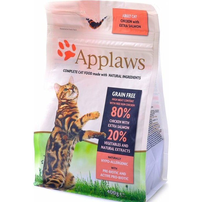 Applaws Natural Complete Adult Cat Chicken & Salmon kassitoit / 400g