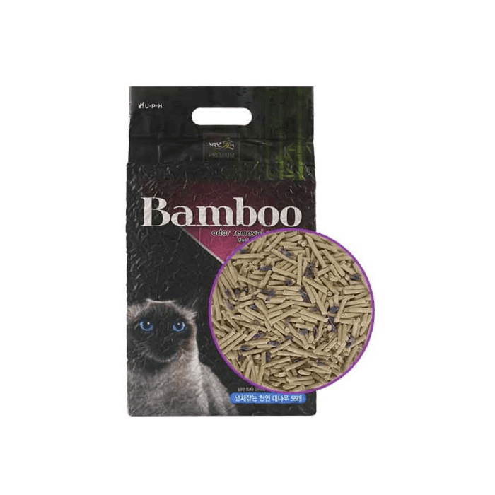 Bamboo lavendli lõhnaga bambusest kassiliiv 2,5 kg