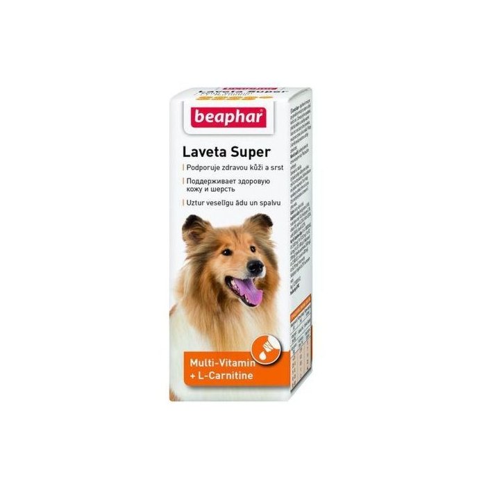 Beaphar Laveta Super Dog vitamiinipreparaat koertele / 50ml 