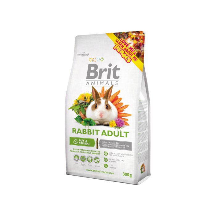 Brit Animals Rabbit Adult Complete küülikutoit / 1,5kg