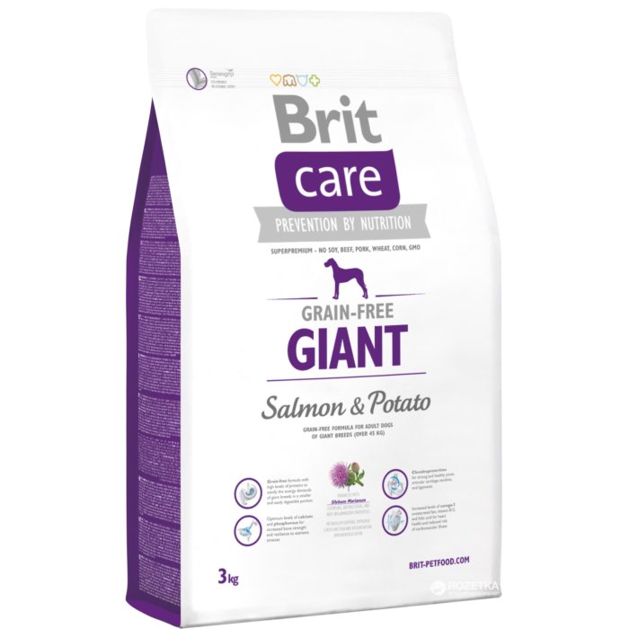 Brit Care Giant Adult Salmon & Potato /lõhe ja kartuliga 3kg
