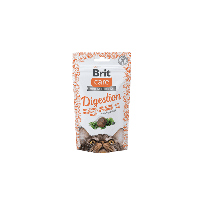 Brit Care Cat Snack Digestion maiused kassile 50g