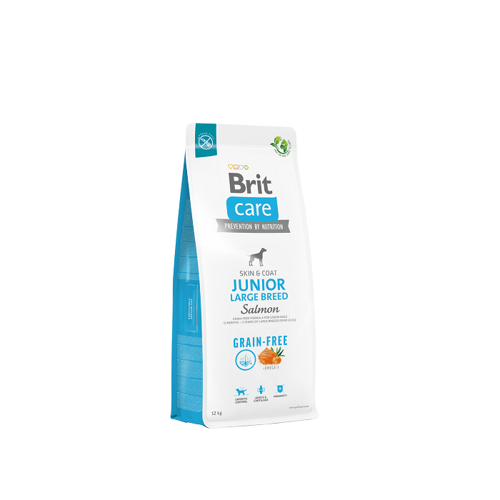 Brit Care Grain-Free Junior Large Breed Salmon koeratoit 12kg