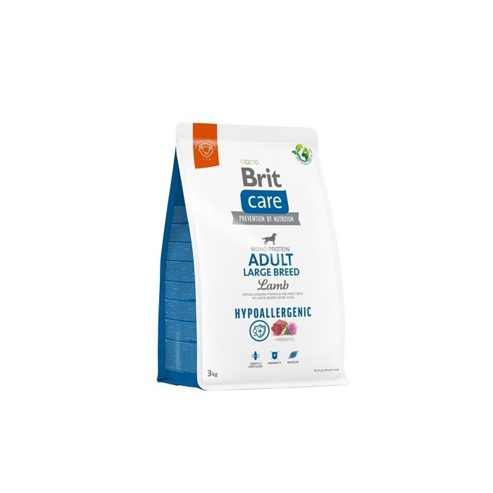 Brit Care Hypoallergenic Adult Large Breed Lamb koeratoit 3kg