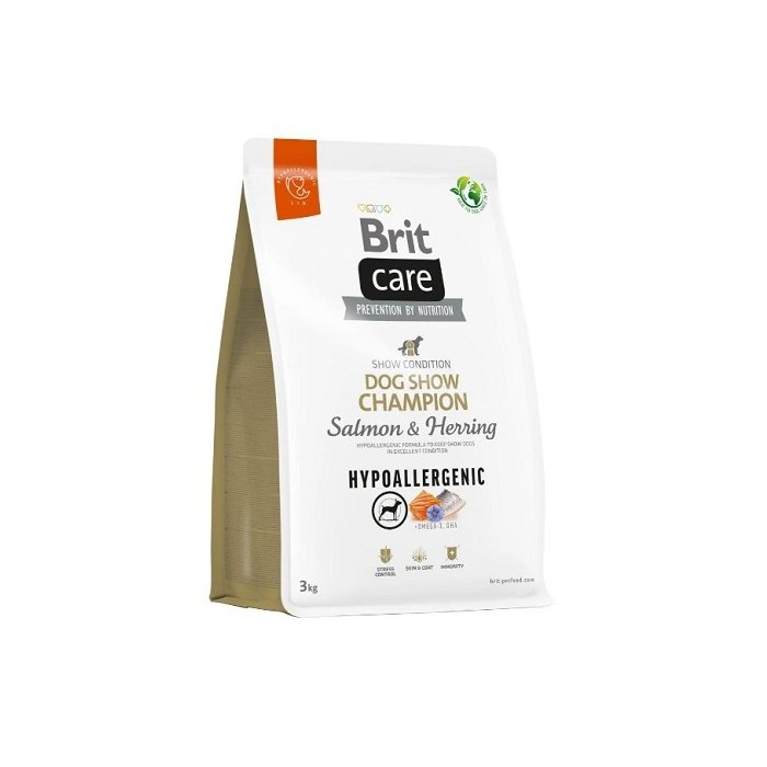 Brit Care Hypoallergenic Dog Show Champion koeratoit / 3kg