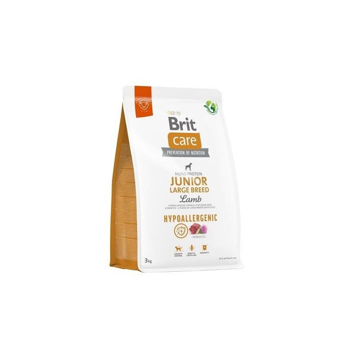 Brit Care Hypoallergenic Junior Large Breed Lamb koeratoit 3 kg
