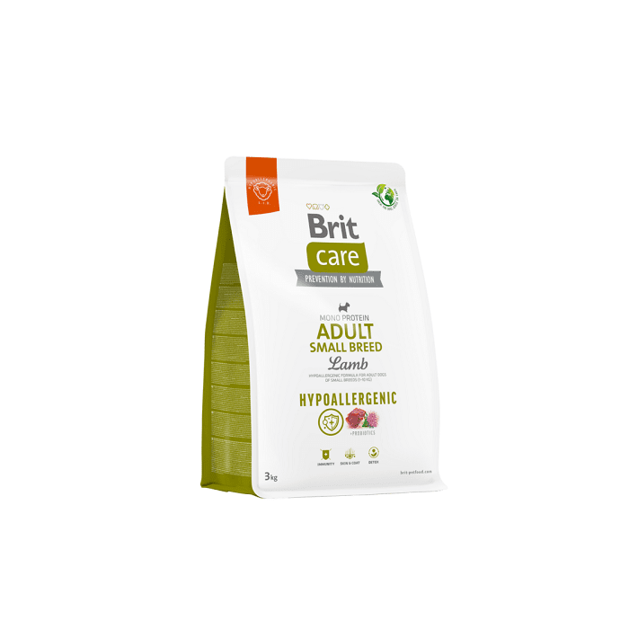 Brit Care Hypoallergenic Small Breed Lamb koeratoit 3kg 