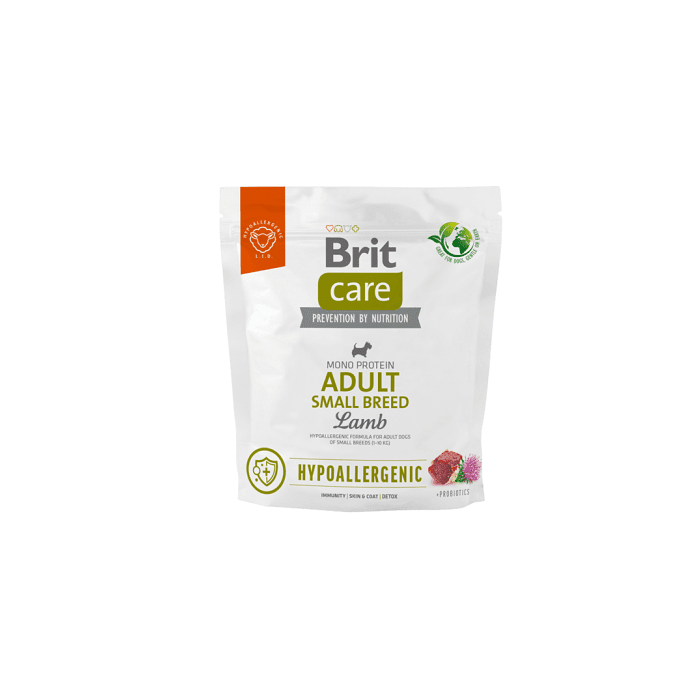 Brit Care Hypoallergenic Small Breed Lamb koeratoit 1kg