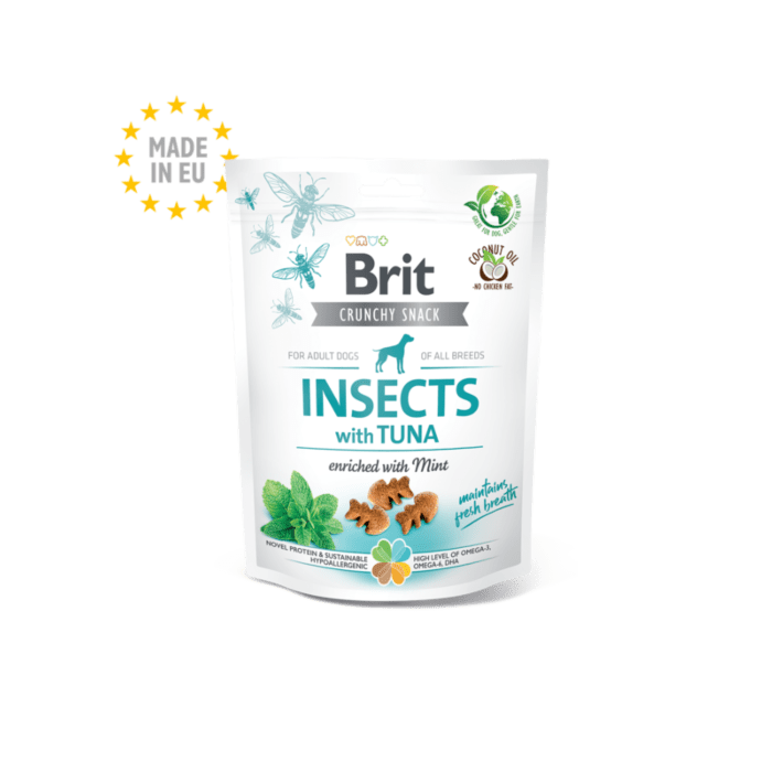 Brit Care Insects with Tuna närimismaius koertele 200g