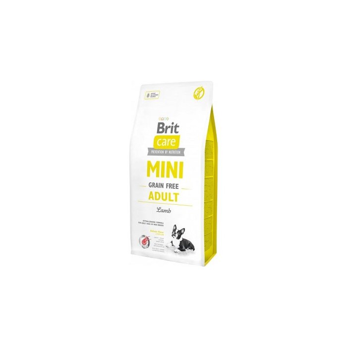 Brit Care Mini Grain Free Adult Lamb koeratoit lambalihaga/  7kg