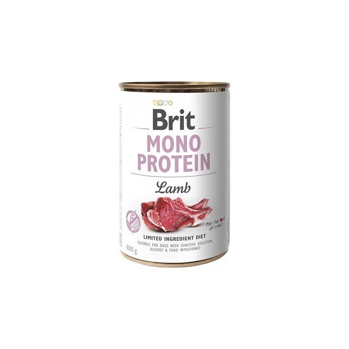 Brit Mono Protein Lamb konserv koertele 400g