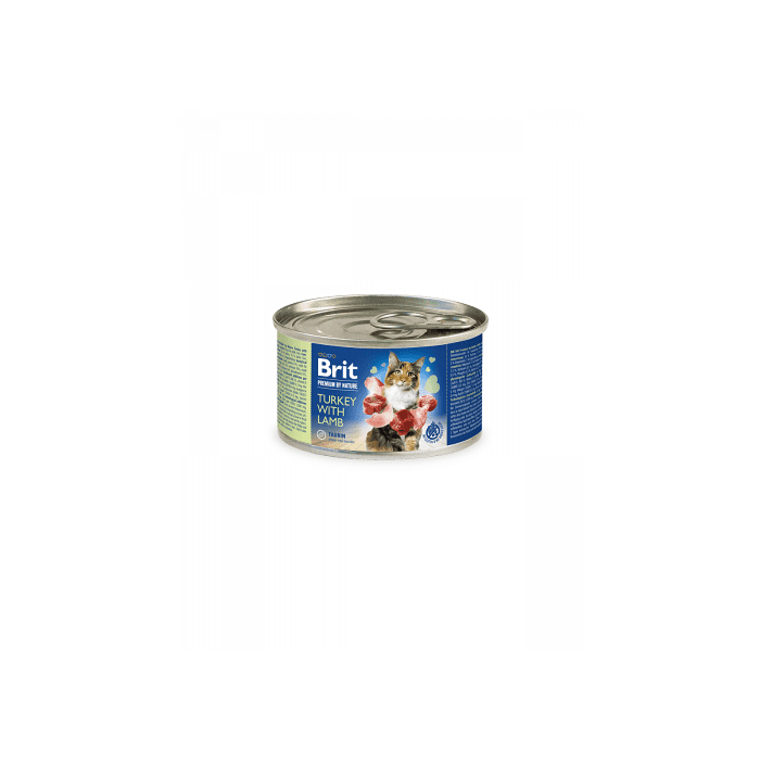Brit Premium by Nature Turkey with Lamb konserv kassidele kalkuni- ja lambaliha 200g