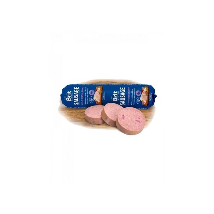 Brit Premium Vorst koertele Chicken & Rabbit 800g