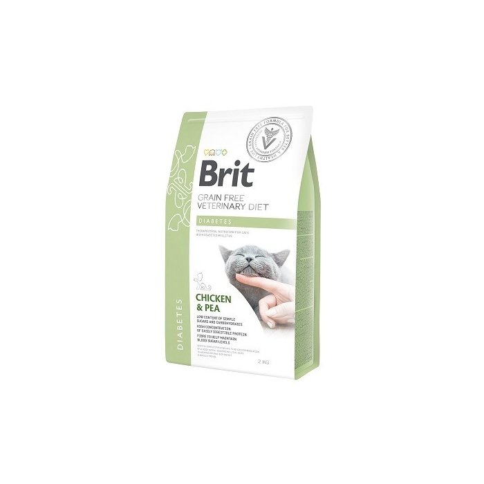 Brit Veterinary Diet Diabetes erisööt kassidele 2kg