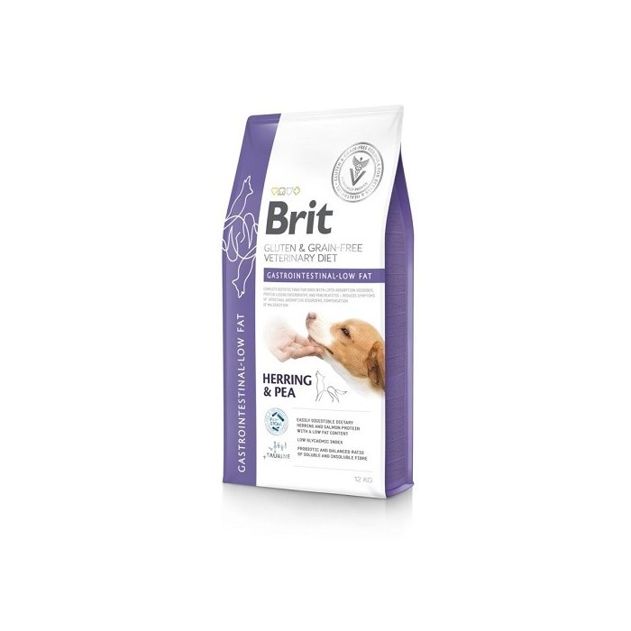 Brit Veterinary Diet Gastrointestinal - Low Fat erisööt koertele 12kg