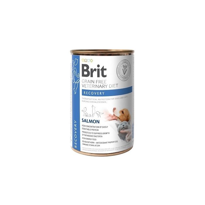 Brit Veterinary Diet Recovery konserv koertele ja kassidele 400g