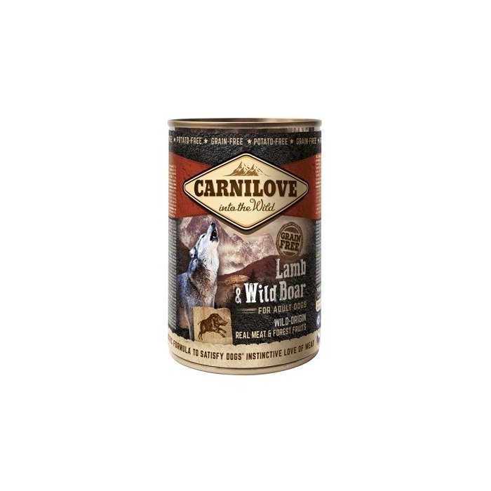 Carnilove Lamb & Wild Boar / lamba ja metsseaga 400g
