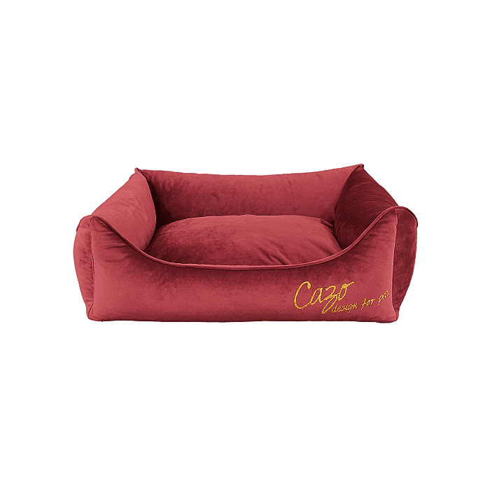 Cazo Soft Bed Milan punane pesa koertele 55x42cm