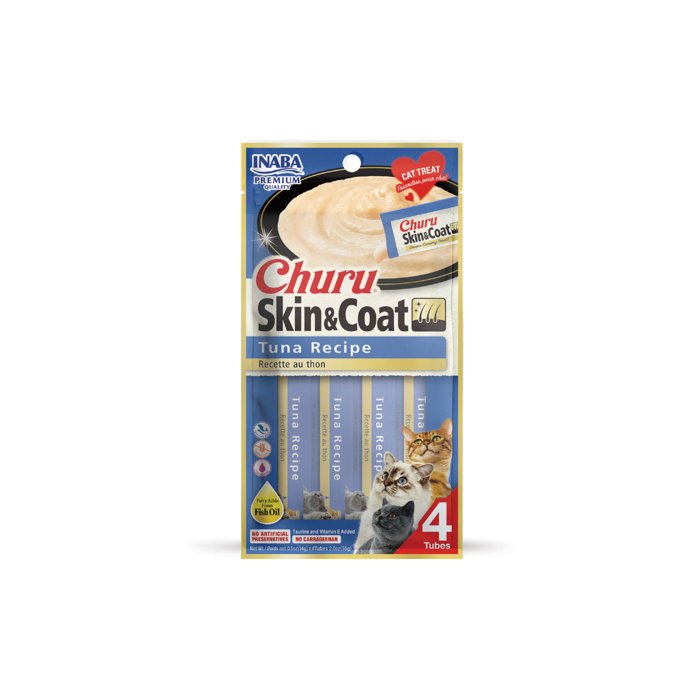 Churu Skin&Coat tuunikalaga maius kassile 4x14g