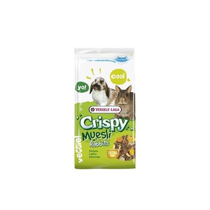 Täissööt Crispy Muesli - Rabbits Tasty, (kääbus)küülikutele 2,75kg