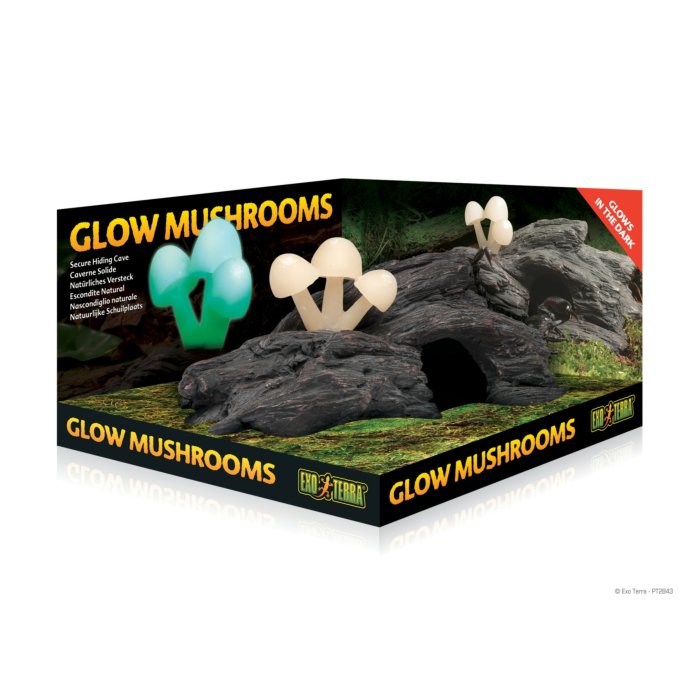 EXO-TERRA Glow Mushrooms terraariumi dekoratsioon/varjend Seened 