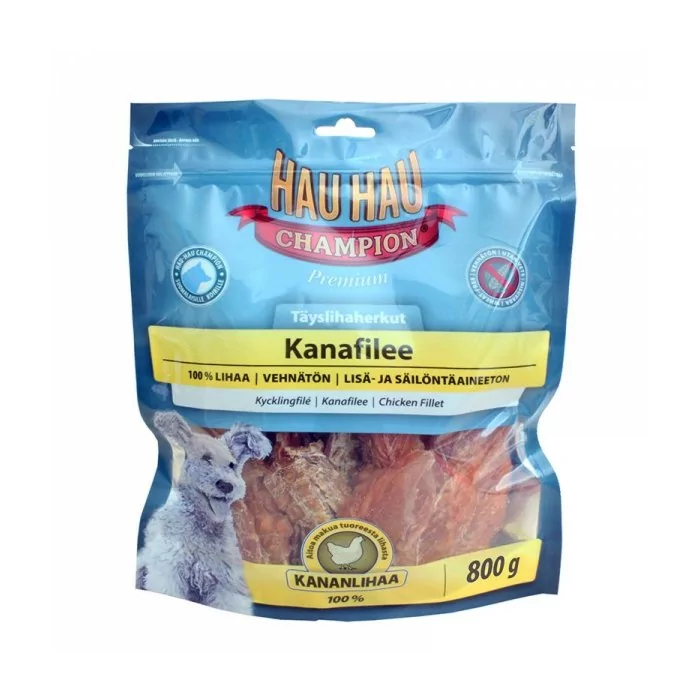 Hau-Hau Champion Delikatess Kanafilee 100% / 800g