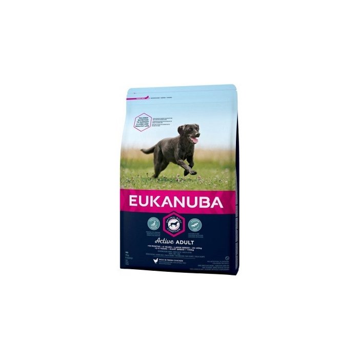 Eukanuba Adult kanalihaga suurtele koertele / 3kg