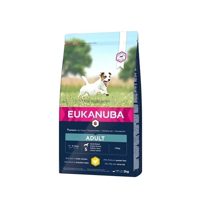 EUKANUBA Täiskasvanud väikest tõugu koertele Kana  / 2kg 