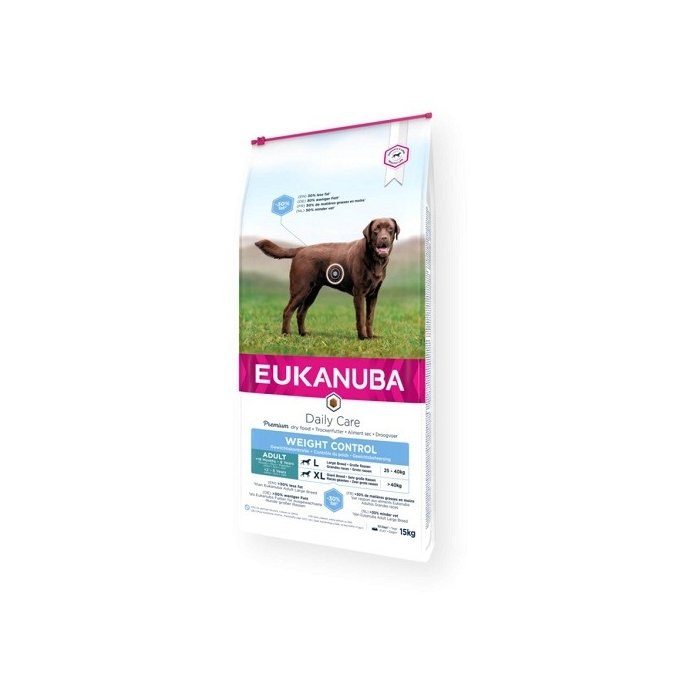 EUKANUBA Adult kanalihaga suurtele ülekaalulistele koertele 15 kg