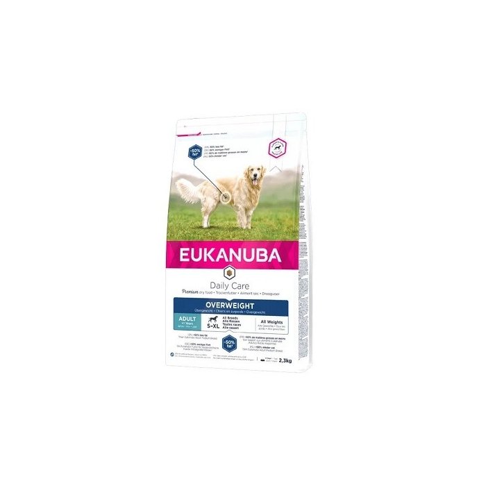 EUKANUBA Adult kanalihaga ülekaalulistele koertele 2.3 kg