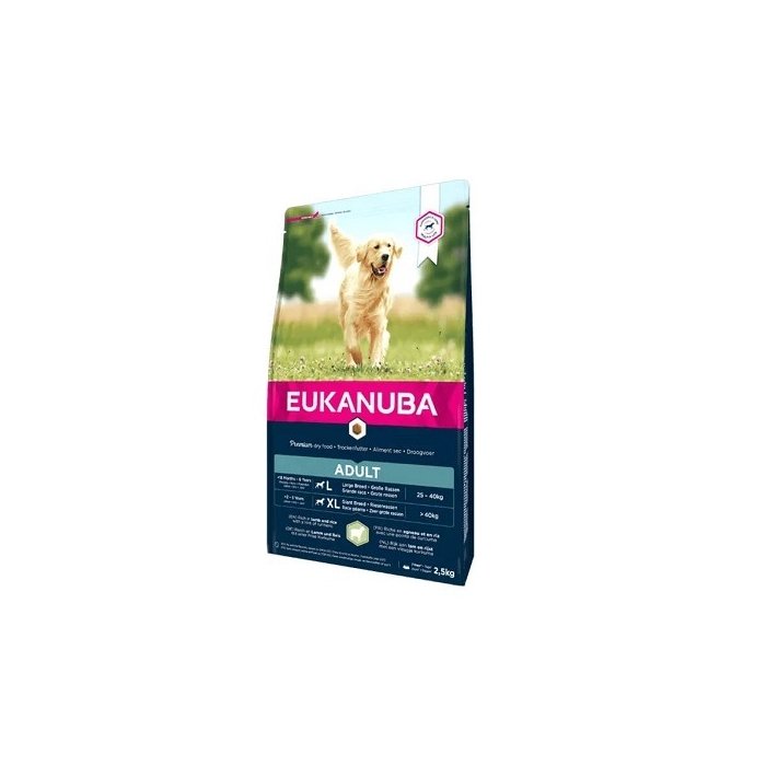 Koeratoit suurtele tõugudele Eukanuba Adult Large Breed Lamb & Rice / 2.5 kg