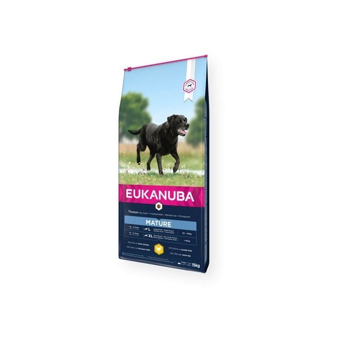 EUKANUBA Mature kanalihaga suurtele koertele 15 kg