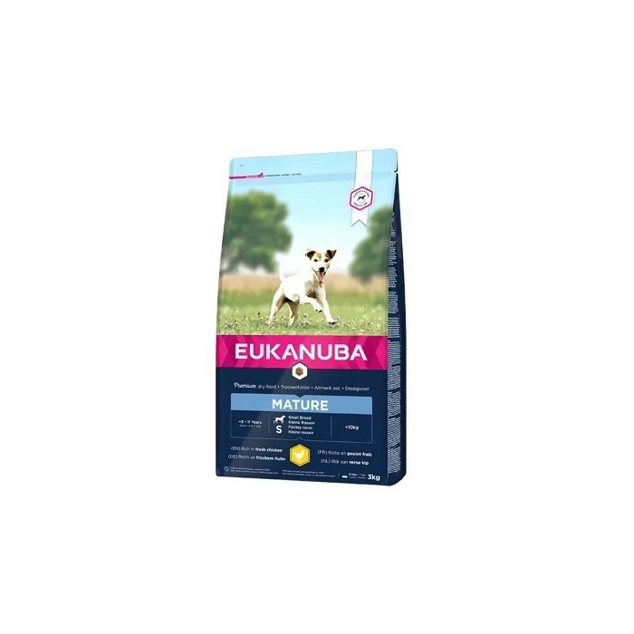 EUKANUBA Mature kanalihaga väikestele koertele 3 kg