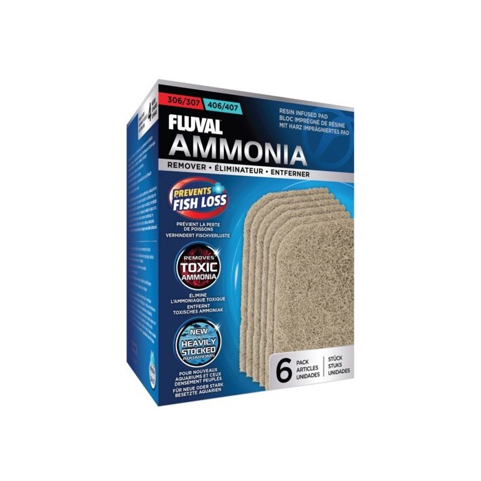 Filtrielement Fluval Ammonia filtrile 306/307 406/407 6tk A258