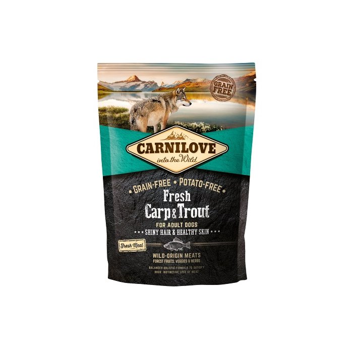 Carni Love Fresh Carp & Trout koeratoit / 1,5kg