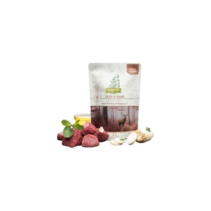 Täissööt (konserv) ISEGRIM Hirve- ja ulukilihaga 410g