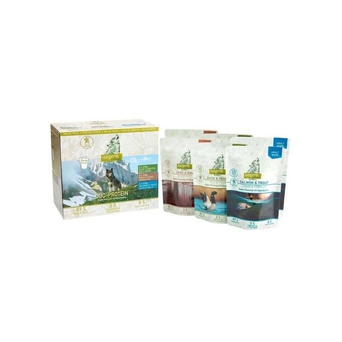 Täissööt (konserv) ISEGRIM Multipack II Duoprotein 6x410g