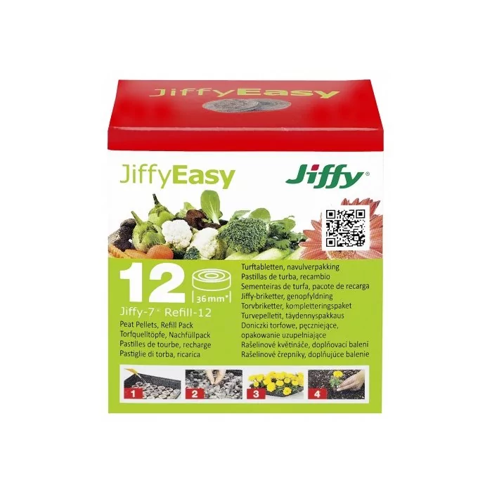 Turbatabletid Jiffy-7 Easy 36mm 12tk/pakis