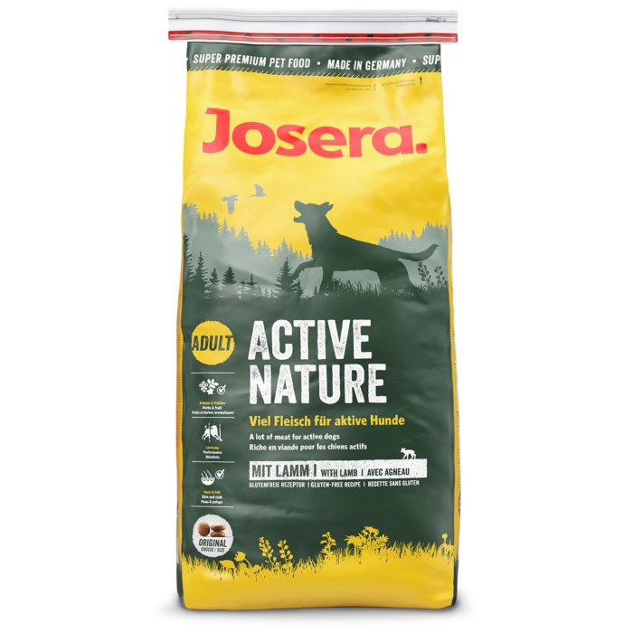 Josera Active Nature Koeratoit – aktiivsetele ja sportlikele koertele / 15kg