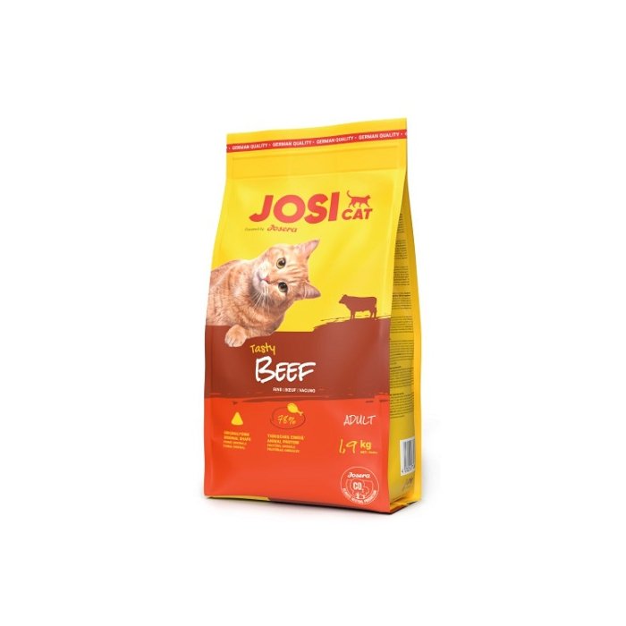 Josera JosiCat Tasty Beef  täistoit täiskasvanud kassidele / 1,9kg