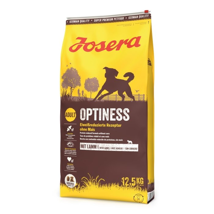 Josera Optiness koeratoit täiskasvanutele koertele lambalihaga 