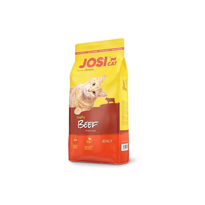 Josera Premium JosiCat Tasty Beef täistoit täiskasvanud kassidele / 10kg