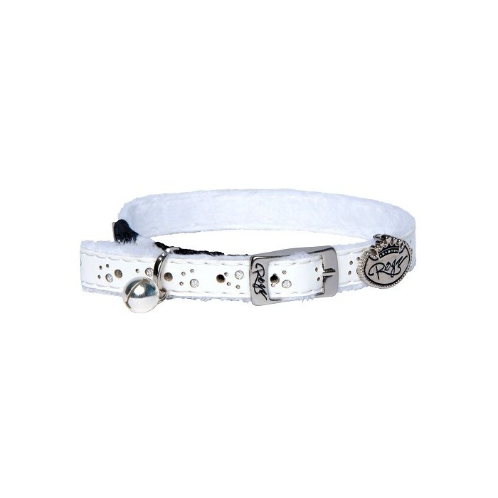 Kassi kaelarihm Rogz Trendycat White 11mm/25,5-31cm