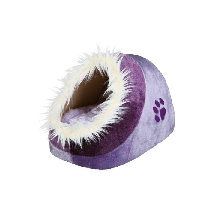 Kassi pehme koobas Minou, violetne/lilla (35*26*41 cm)