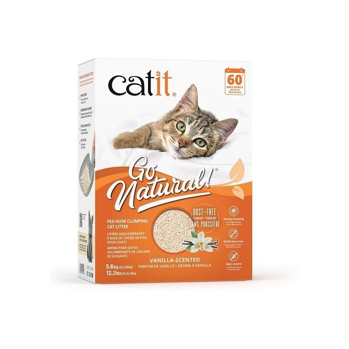 Kassiliiv Catit Go Natural! Vanill 2 x 2.8kg
