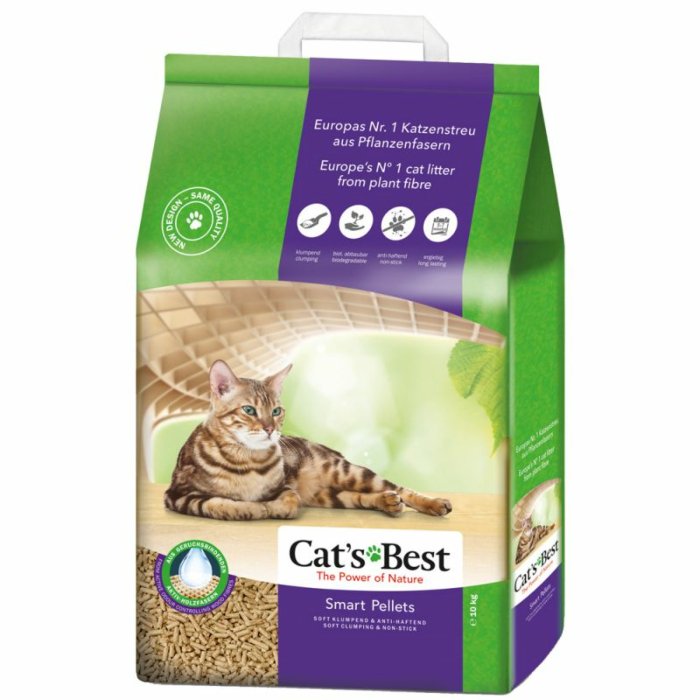 Graanulites paakuv kassiliiv Cat's Best Smart Pellets / 20l ehk 10kg
