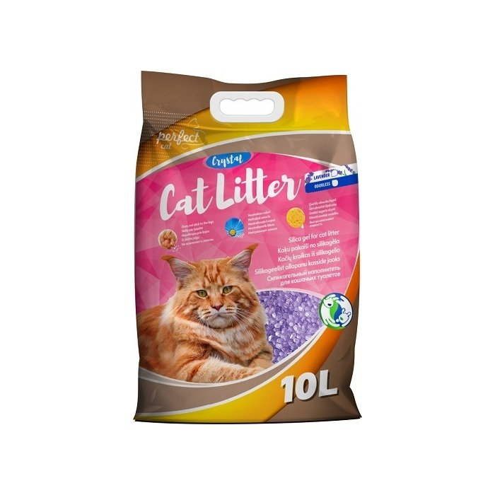 Kassiliiv Silica Gel Grystal Cat Lavender 10L