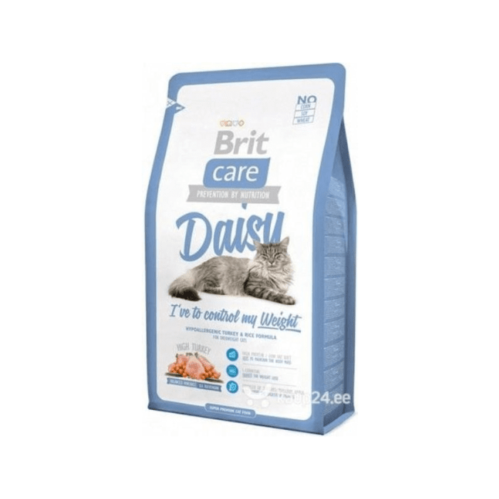 Brit Care kassitoit ülekaalulisele kassile "Daisy I´ve to control my Weight"  /  2kg