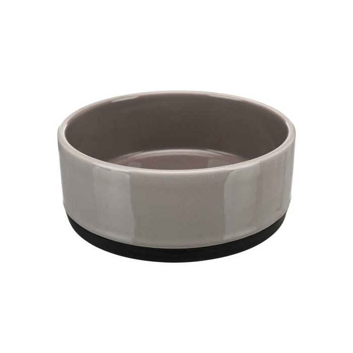 Keraamiline kauss kummist alusega, 0,75 l/ø 16 cm, hall