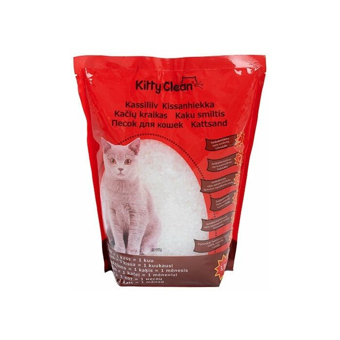 Kassiliiv Kitty Clean räniteemanditega / 3,8l ehk1,6kg